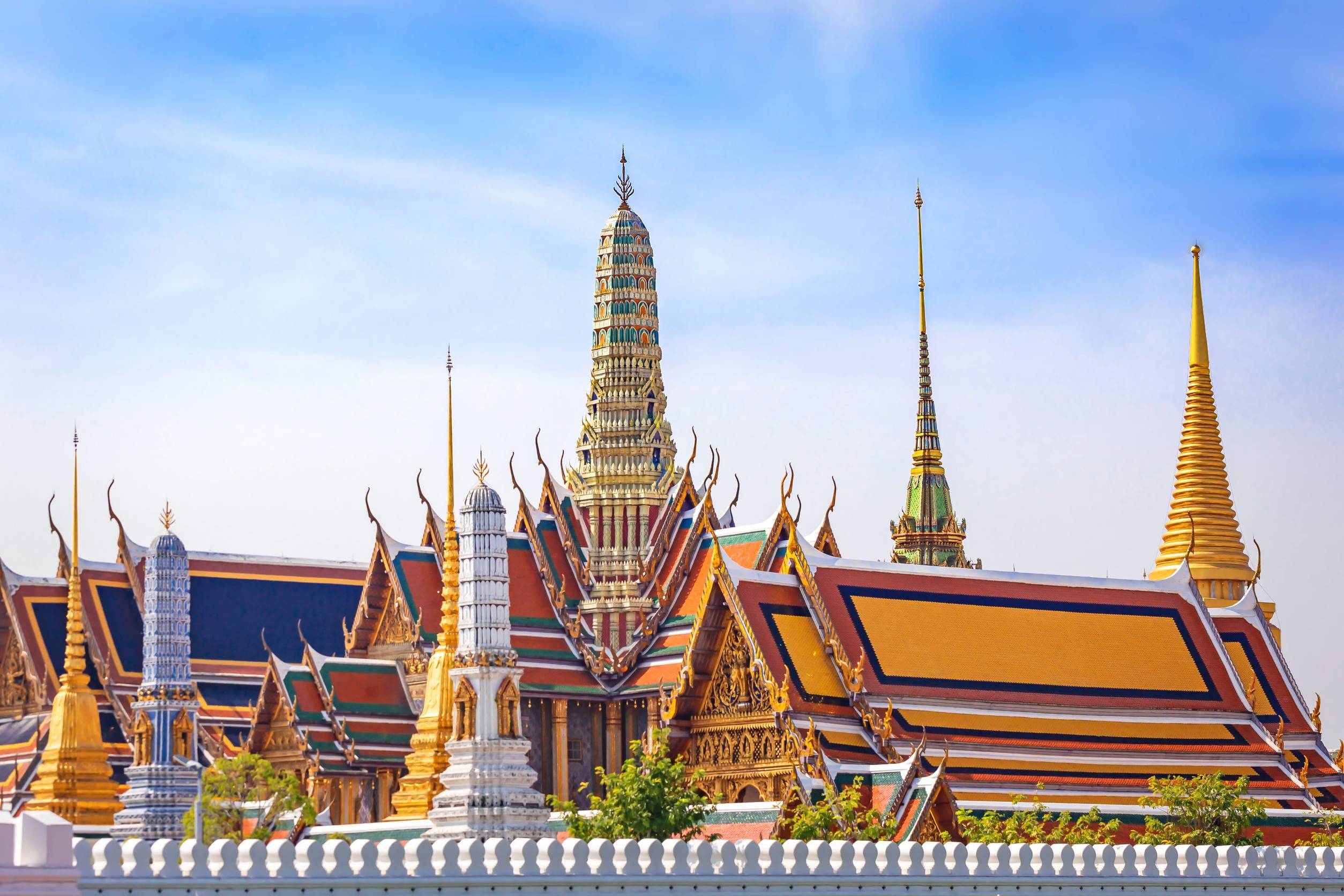 View Of The Wat Phra Kaew Bangkok